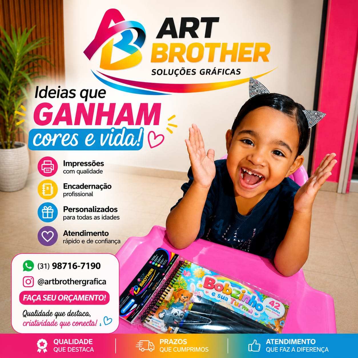 Livro de Colorir Bobzinho e sua Turma