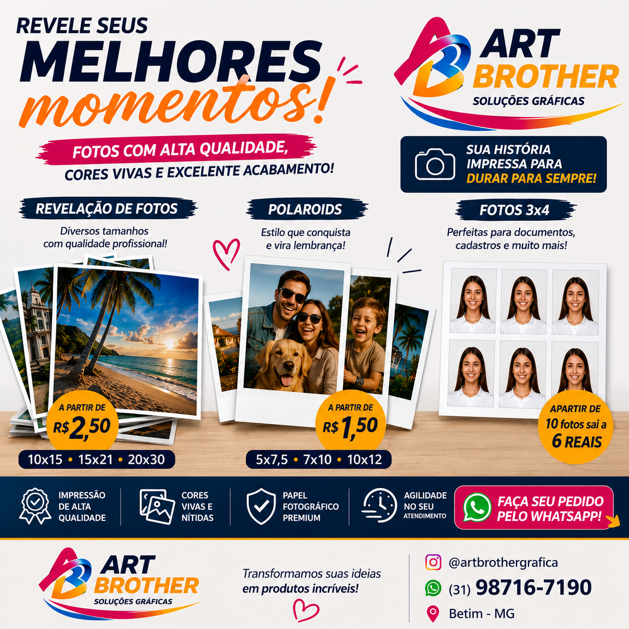 Revelação de Fotografias