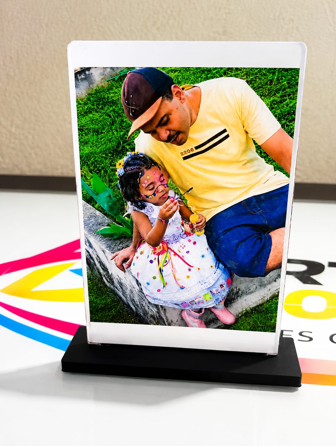 Placa com Foto Personalizada