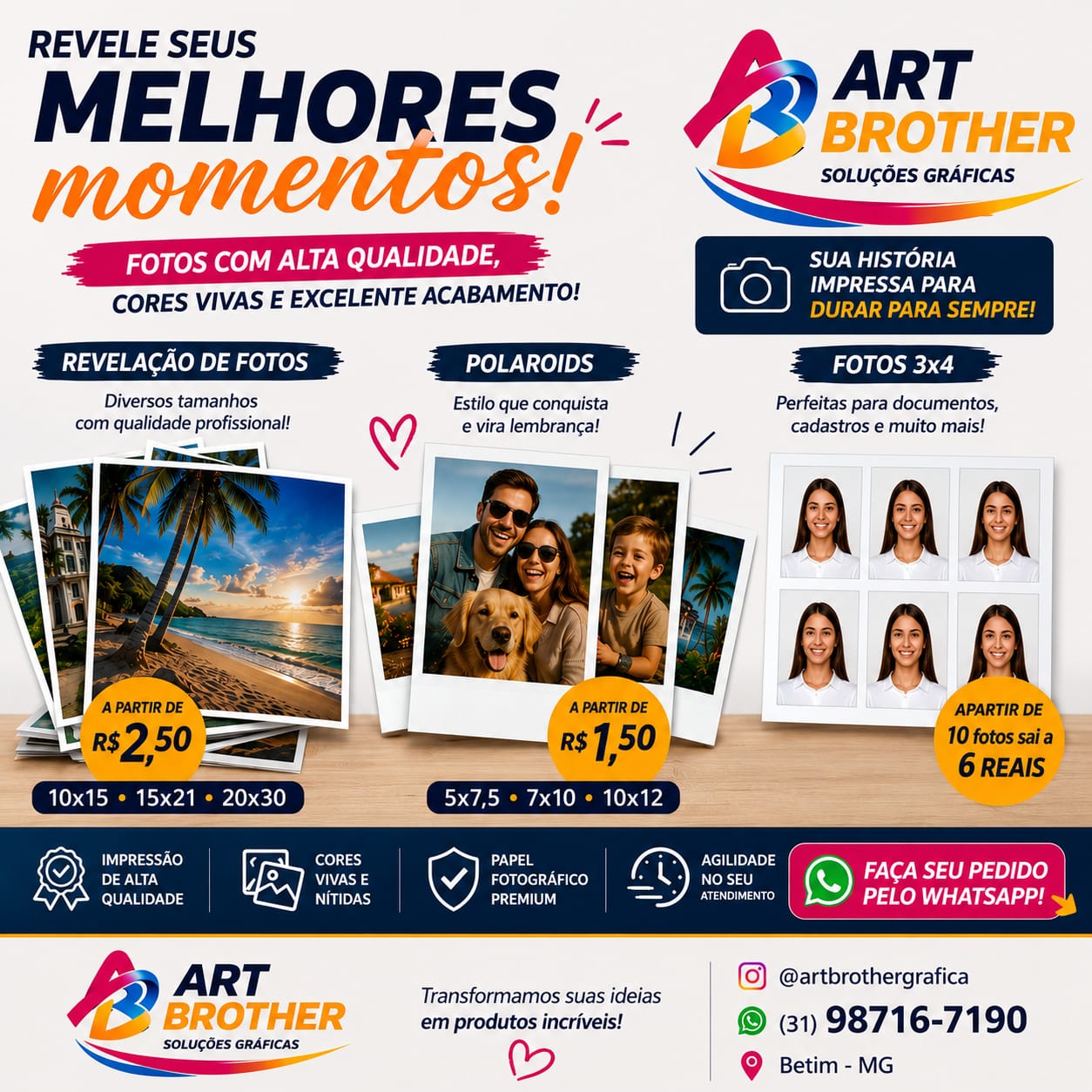 Revelação de Fotografias